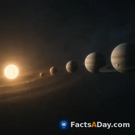 惑星が外側から順に形成された珍しい太陽系を天文学者が発見
