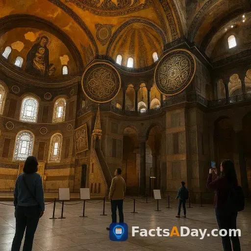 Atatürk turned a Byzantine church and Ottoman mosque into a neutral museum