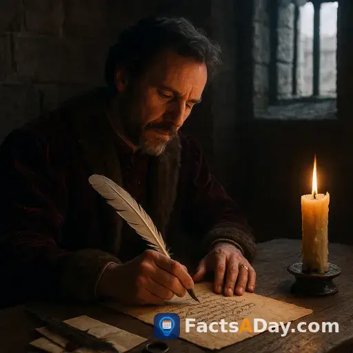 The oldest surviving valentine was a poem written from a prison cell