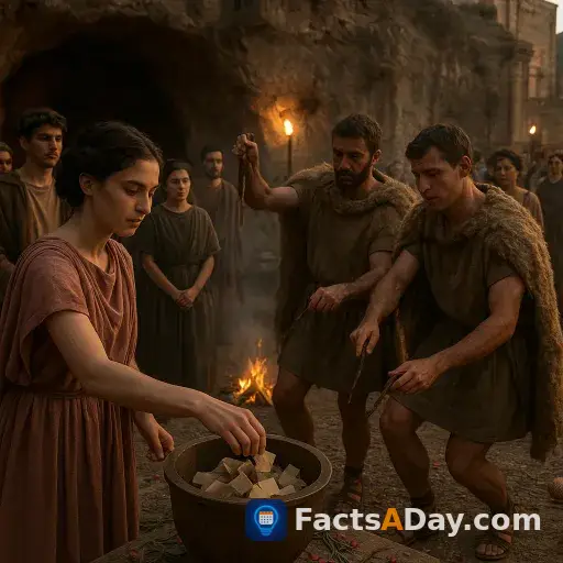 Ancient Romans celebrated a wild festival called Lupercalia instead of Valentine's Day