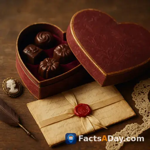 How the first boxes of Valentine's Day chocolates were actually designed