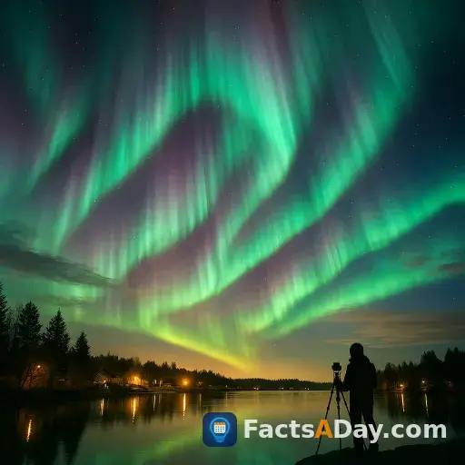 Una tormenta geomagnética repentina empuja la aurora boreal hacia el sur esta noche