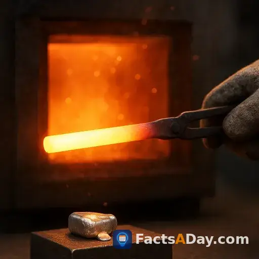 Some metals actually get tougher instead of melting when you turn up the heat