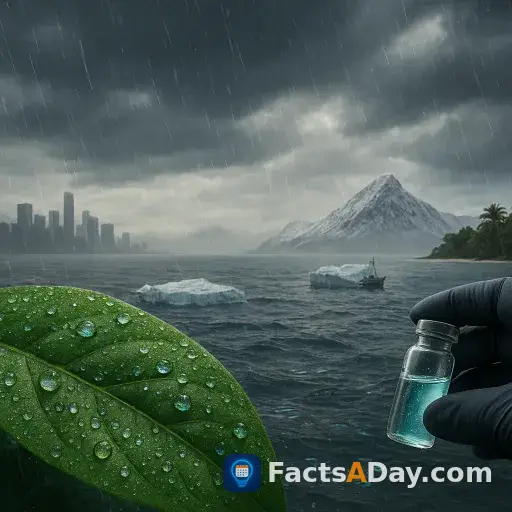 Ein unbemerkter Regen aus synthetischen Chemikalien fällt auf den gesamten Planeten
