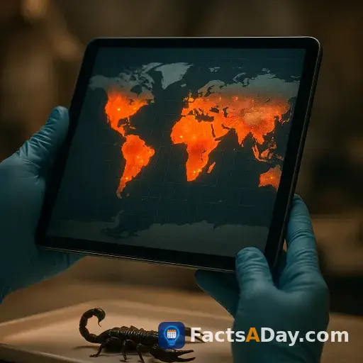 El primer mapa global predice dónde atacan los escorpiones letales