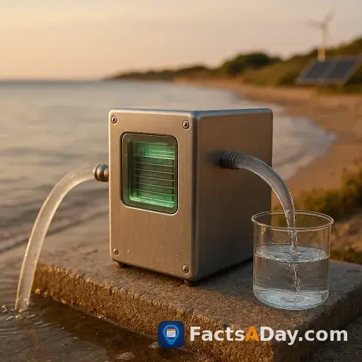 Esta batería almacena energía y produce agua potable al mismo tiempo