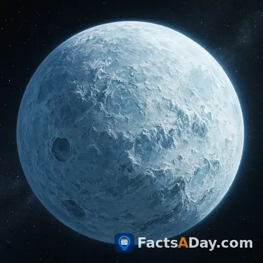Un planeta recién descubierto es una bola de nieve gigante más fría que cualquier desierto