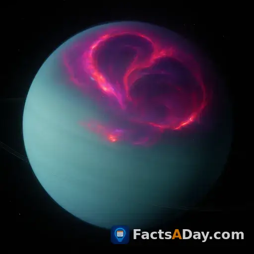 Potentes fuerzas magnéticas deforman la atmósfera superior brillante de Urano