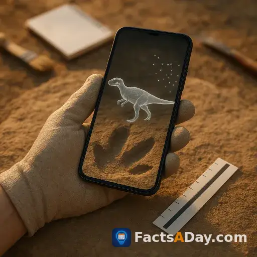 Esta nueva aplicación usa inteligencia artificial para identificar dinosaurios por sus huellas