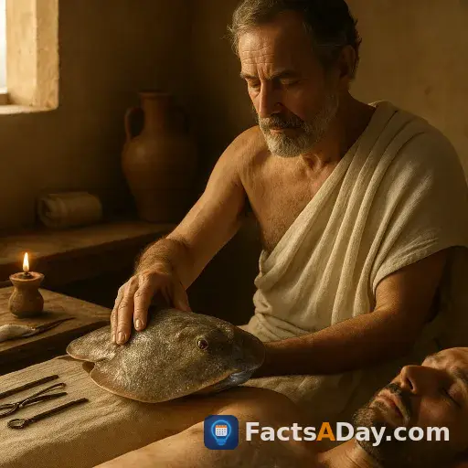 Ancient Greek doctors used electric rays to numb surgical pain