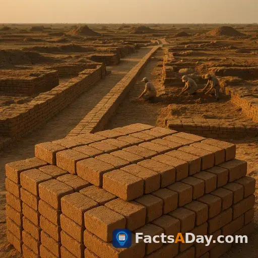 The Indus Valley Civilization had standardized bricks for thousands of miles