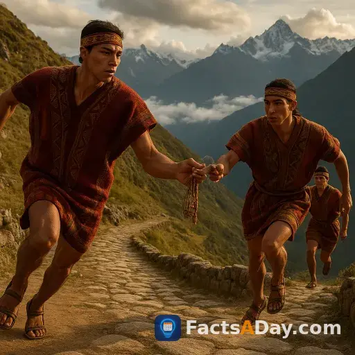 Incan runners delivered messages across 20,000 miles of mountain trails
