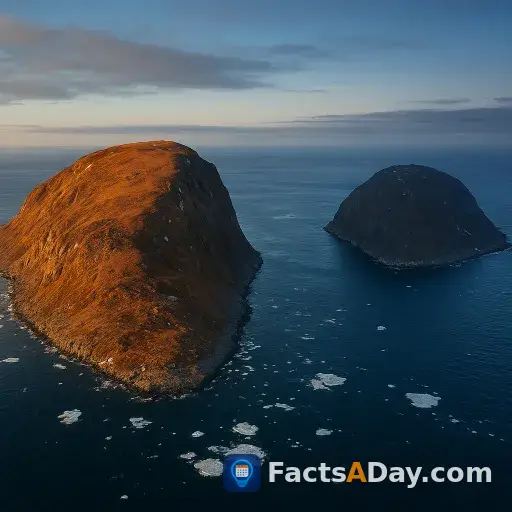 Diomede Islands are separated by two miles and 21 hours