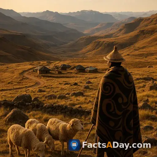 An African country that is entirely surrounded by South Africa