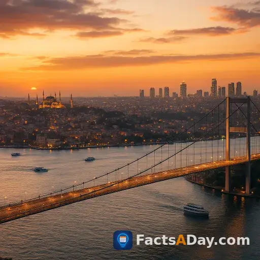 Istanbul is the only major city spanning two continents