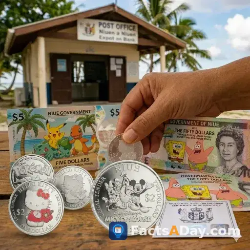 El país de Niue tiene personajes de Disney en sus monedas legales