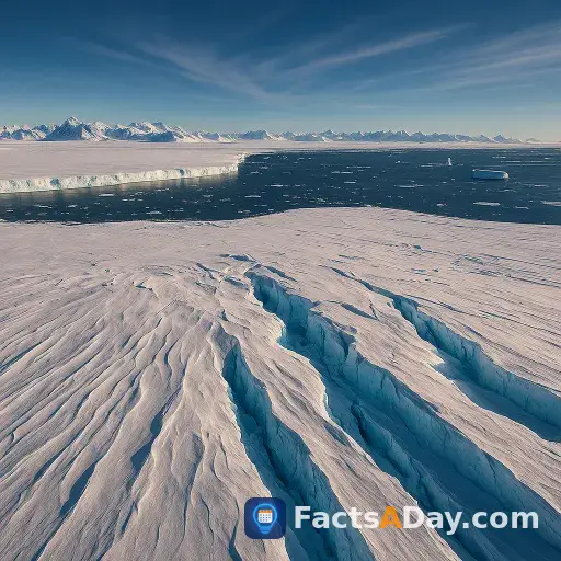 El desierto más grande del mundo está cubierto de hielo