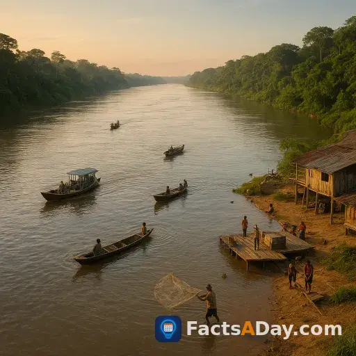 The Great Amazon River has no bridges crossing its entire length
