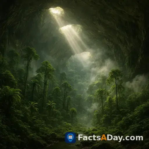 A cave in Vietnam is so large it has its own climate