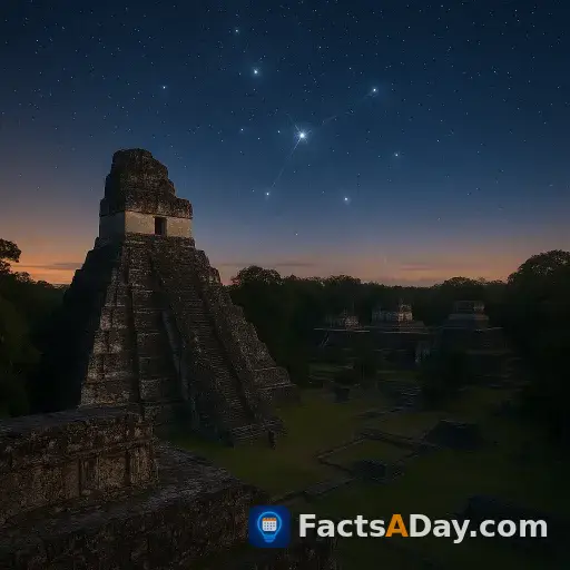 Mayan architects aligned their pyramids to mirror the positions of the stars