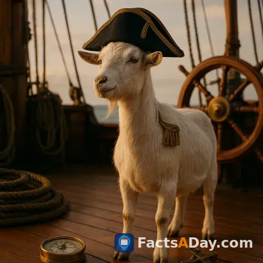 A goat was once officially recruited into the British Royal Navy
