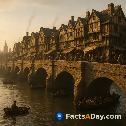 The original London Bridge stood for over 600 years before being replaced