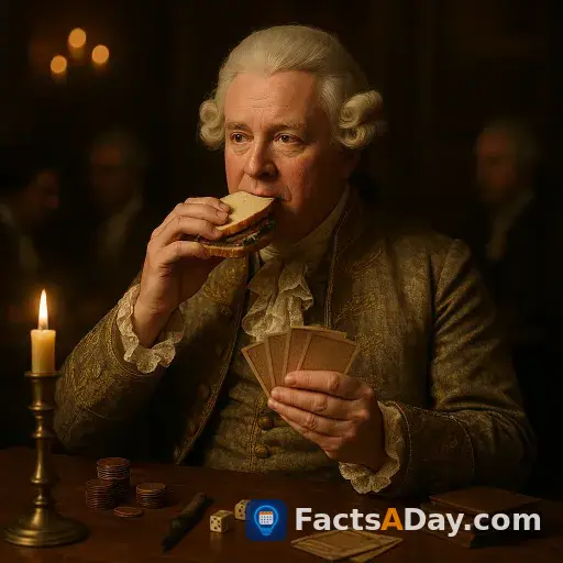 The Earl of Sandwich invented his namesake snack to avoid leaving the poker table