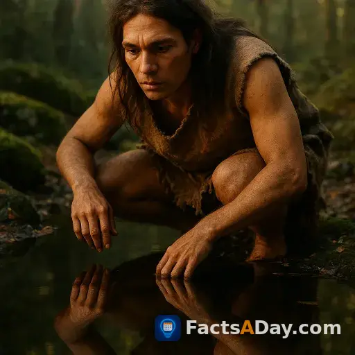 The first recorded use of a mirror involved a pool of water