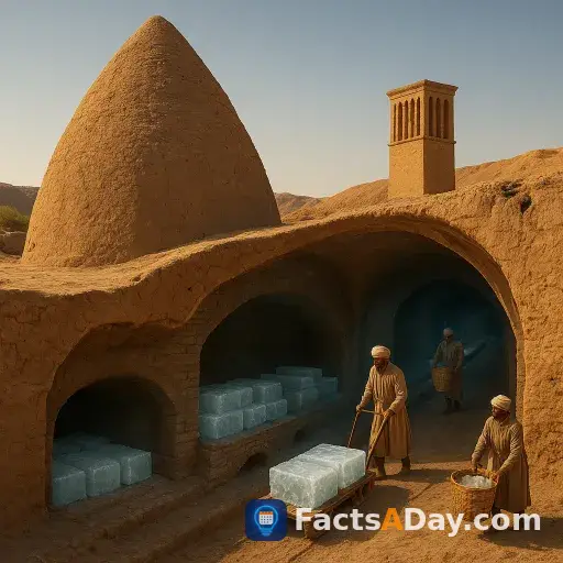 Ancient Persians used massive underground tunnels to keep ice frozen during summer