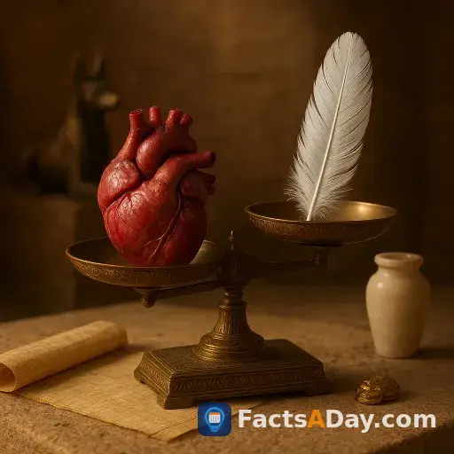 Ancient Egyptians believed that the heart was the center of human intelligence