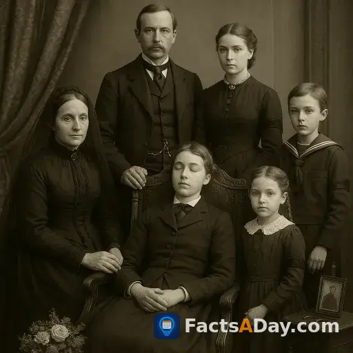 Victorian era people took photos with their lost loved ones across Europe