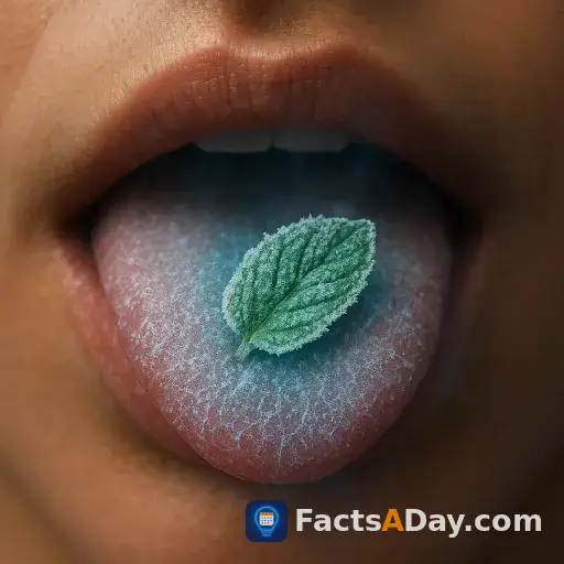 Warum das Menthol in Ihrem Kaugummi den Mund eiskalt macht