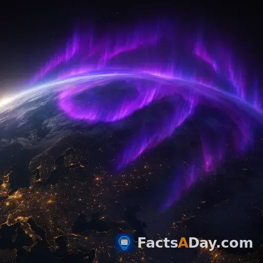 Eine plötzliche Zunahme der Sonnenaktivität erzeugt weltweit leuchtend lila Polarlichter