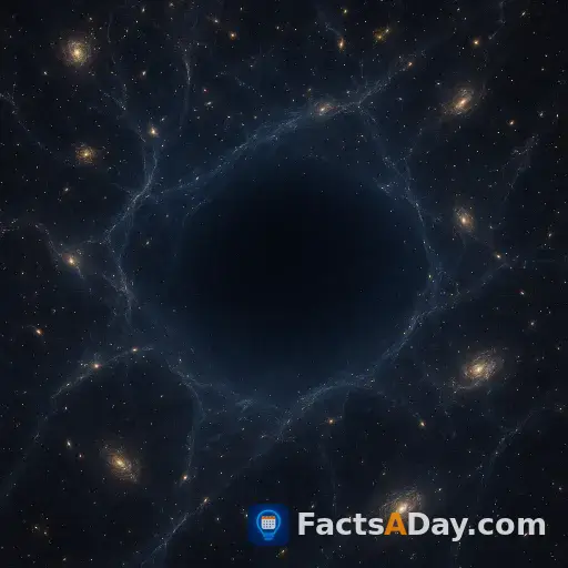 Die Leerräume zwischen den Galaxien treiben die Ausdehnung des Universums an