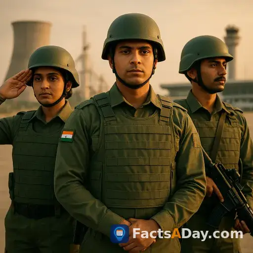 India honors the specialized force that guards the nation's most vital infrastructure