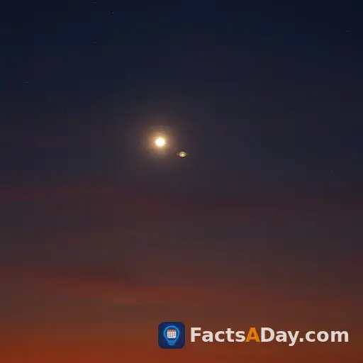Venus und Saturn erscheinen fast wie Nachbarn am Abendhimmel