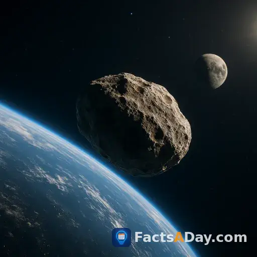 Ein Weltraumfelsen von der Größe eines Busses nähert sich der Erde bemerkenswert nah