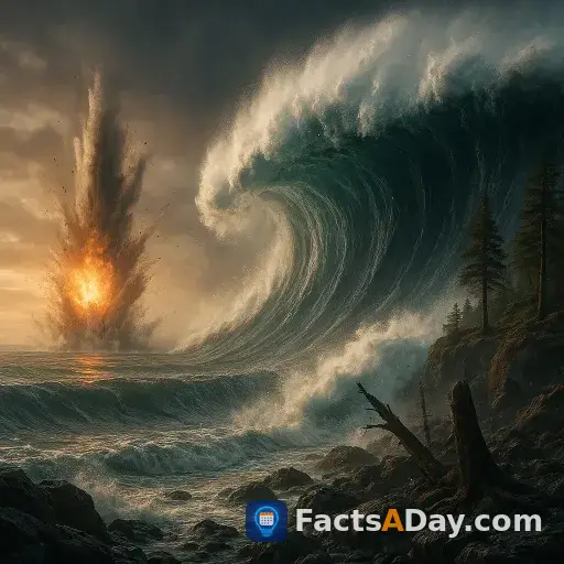 Ein antiker Asteroideneinschlag löste einst eine 100 Meter hohe Welle in der Nordsee aus