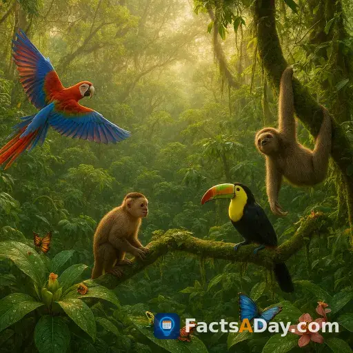 Los doseles de las selvas tropicales albergan la mitad de las especies de la Tierra