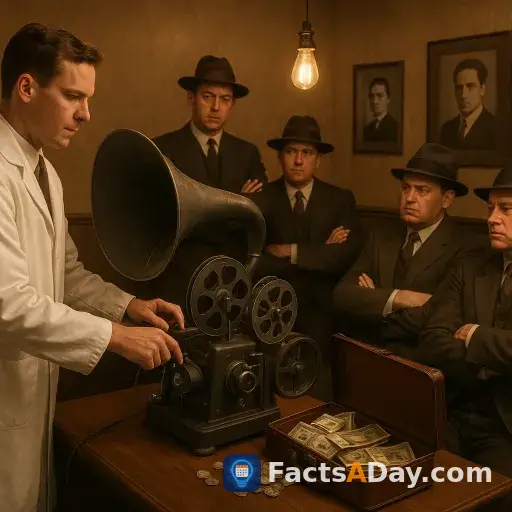 The first talking movies were rejected by Hollywood studios because of expensive equipment