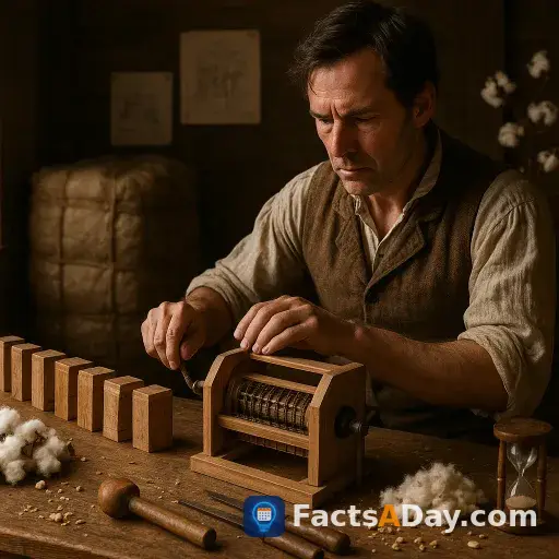 The machine that revolutionized the cotton industry was invented in just ten days