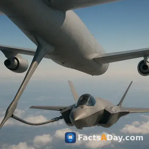 Los aviones cisterna de reabastecimiento en vuelo usan una pértiga para transferir combustible