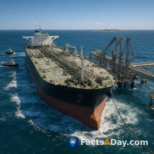 Las terminales marítimas masivas permiten a los superpetroleros cargar millones de barriles en un día