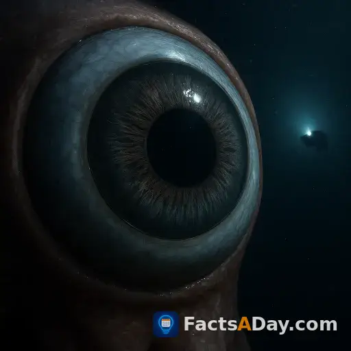 El calamar gigante tiene los ojos más grandes del reino animal