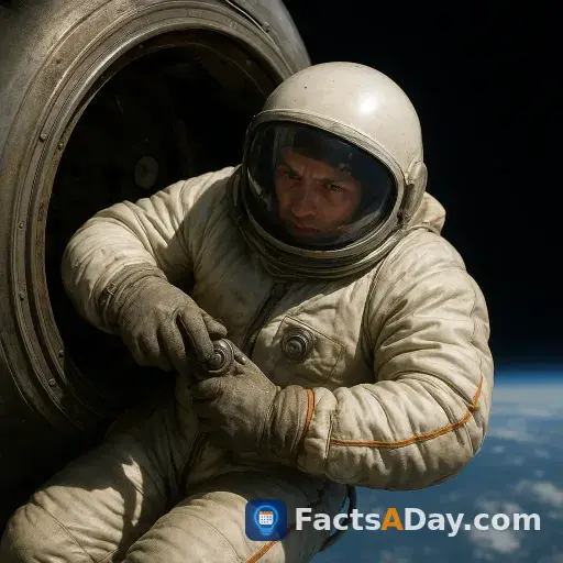 El primer humano en caminar en el espacio tuvo que despresurizar su traje para poder entrar de nuevo