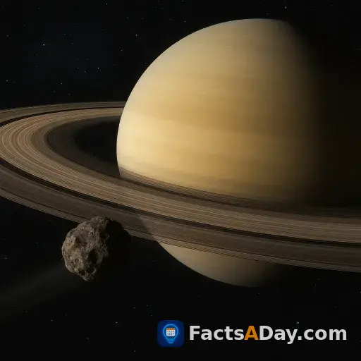 Saturno tiene una luna rebelde que orbita el planeta hacia atrás a gran velocidad