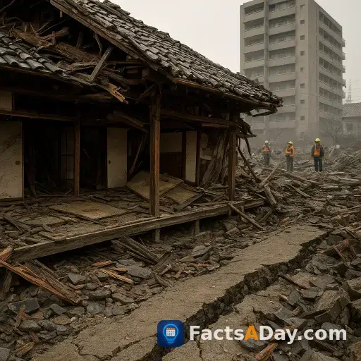 Ein schweres Erdbeben in Japan 2024 bewies die Anfälligkeit traditioneller Häuser
