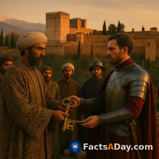 A 700-year struggle ended in 1492 when the last Moorish kingdom in Spain fell
