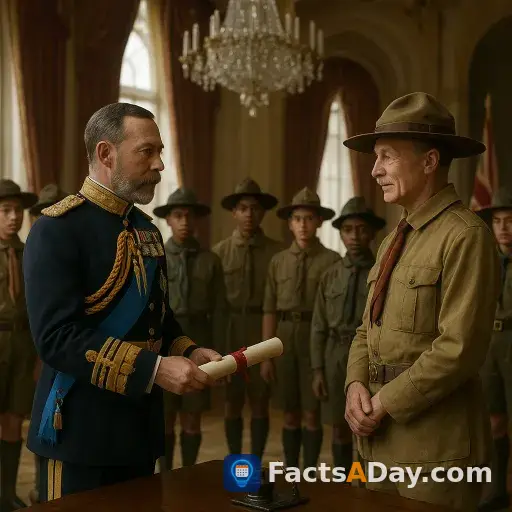In 1912 the Scout movement was officially woven into the fabric of the British Empire