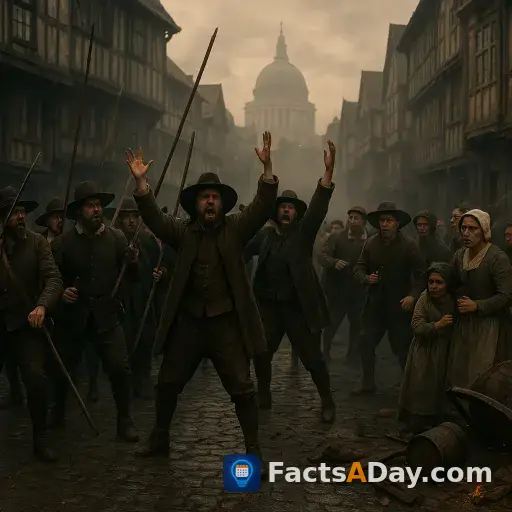 In 1661, a radical religious sect tried to seize London to trigger an apocalypse